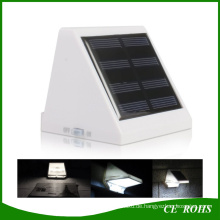 4 LED Solarbetriebene Wandleuchte LED Solar Wasserdichte Gartenleuchte Solar Gutter Treppenbeleuchtung